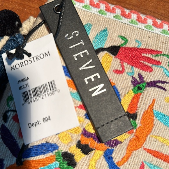 NWT Steven by Steve Madden woven envelope bag - Picture 2 of 3